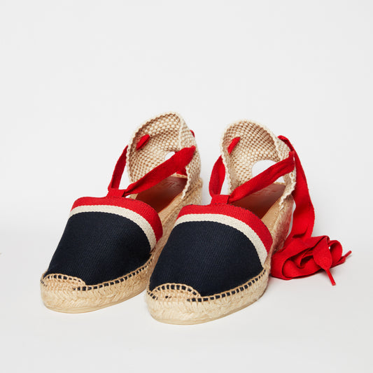 Valenciana Blue-red-white striped