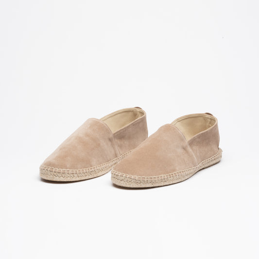 Sand suede espadrilles for men