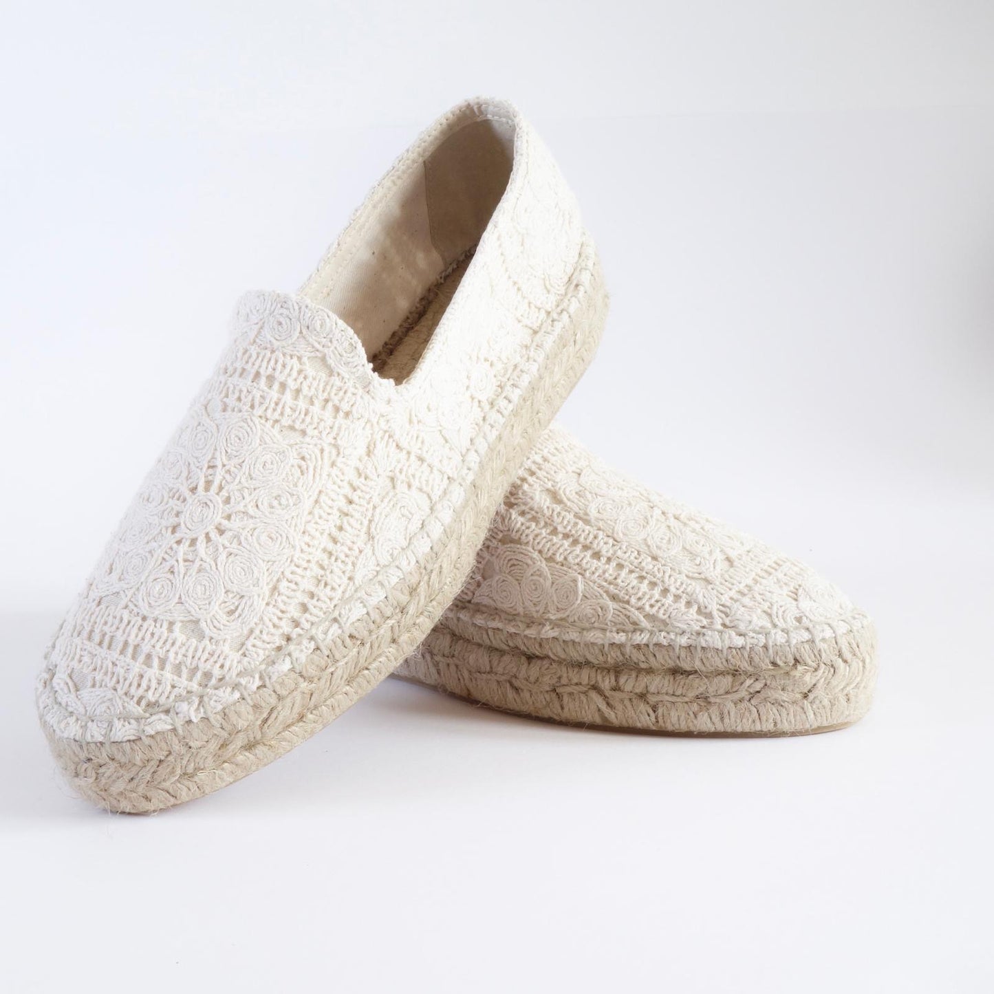 Dylan Espadrille - Ecru
