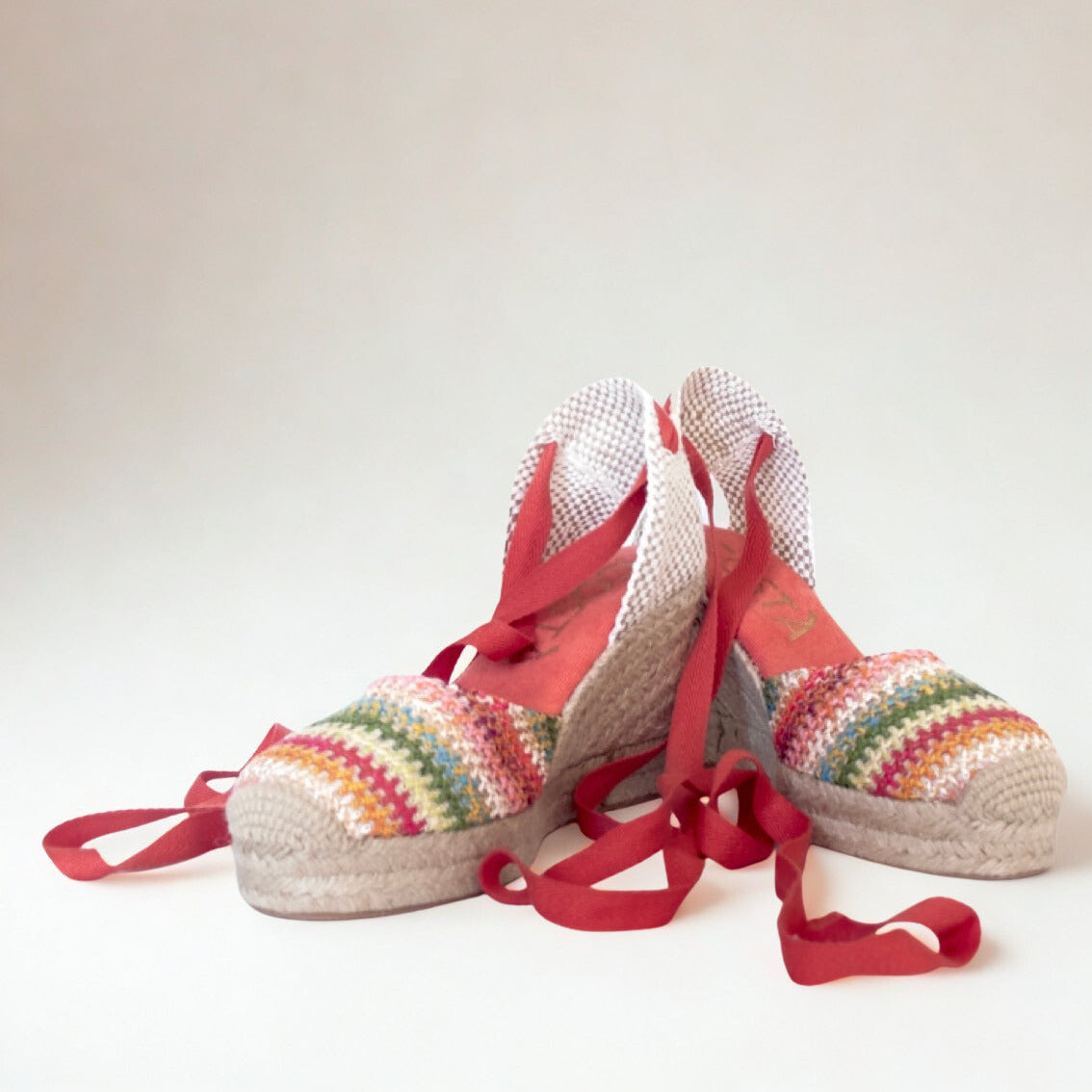 Rafia Wedge Espadrilles