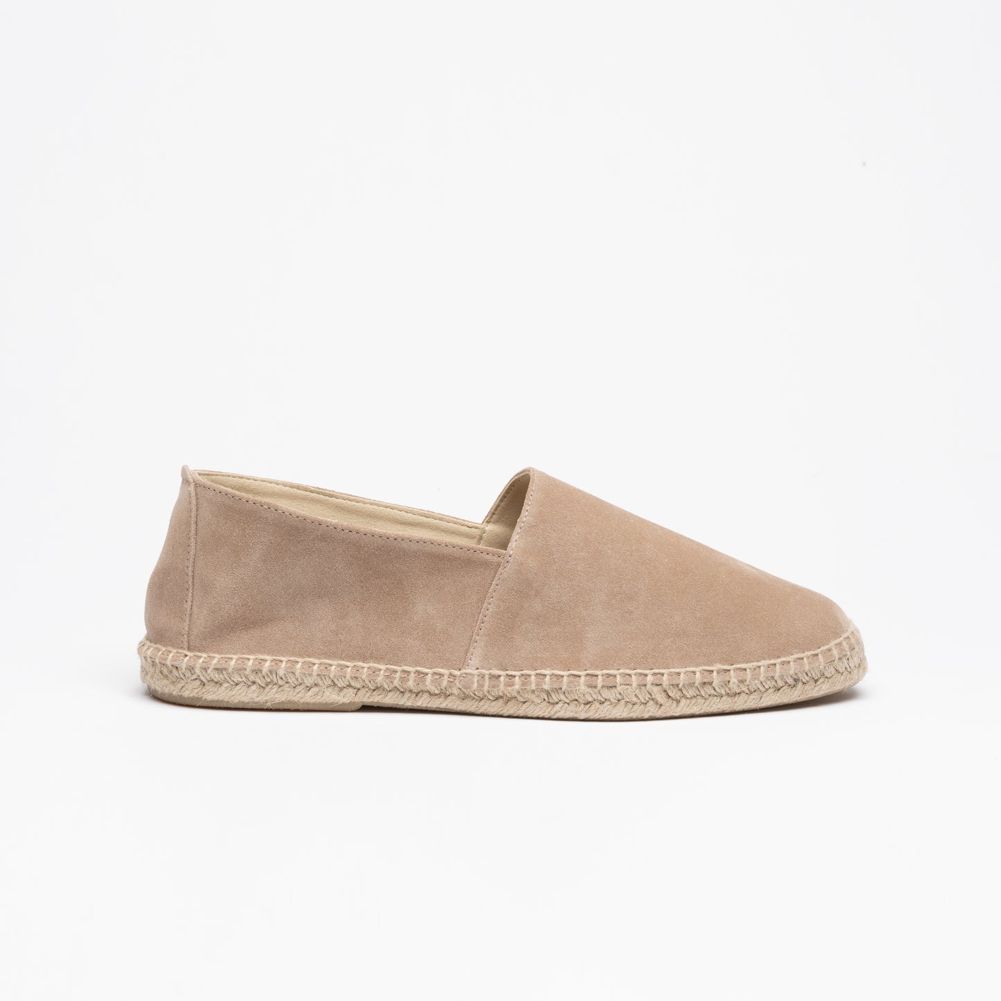 Sand suede espadrilles for men