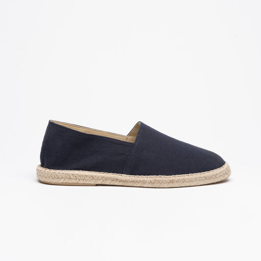 Navy espadrilles - for men