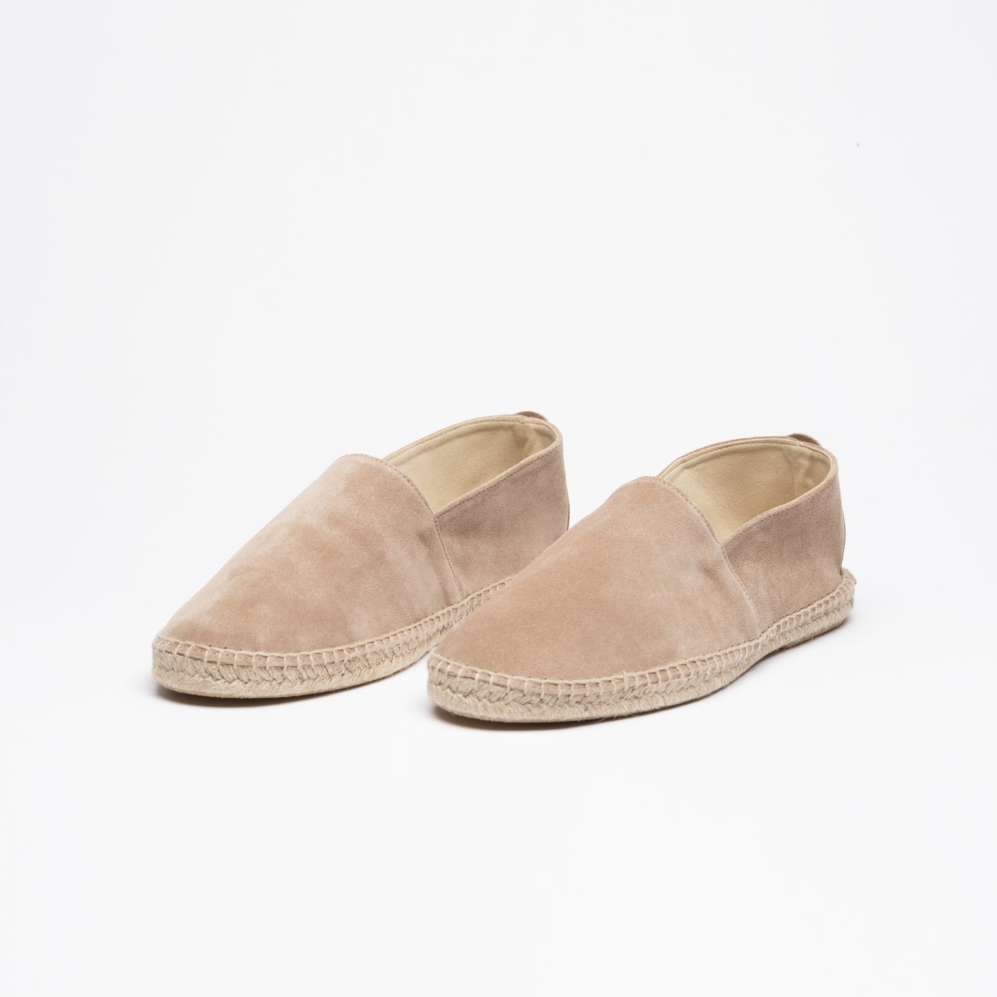 Sand suede espadrilles for men